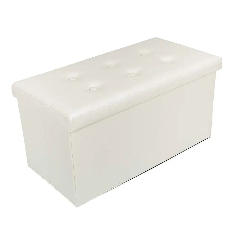 Small Leather Footstool Find Deals On Get Quotations Practical Pvc Leather Ottoman Storage Rectangle Shape With On Footstool White