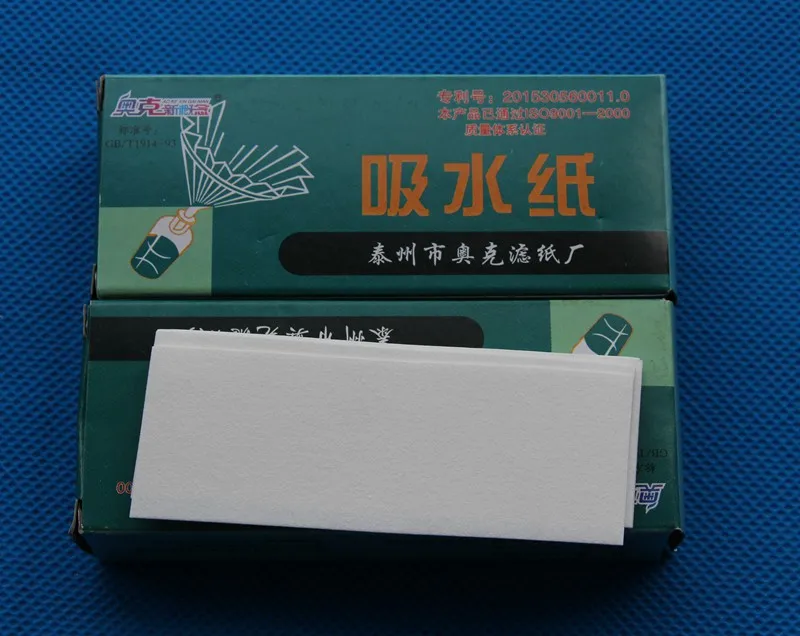 Lab Use 2.8*8cm Water Absorbent Blotting Paper Gel Blot Bibulous Paper