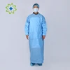 Custom free sample reinforced green disposable reusable surgical gown