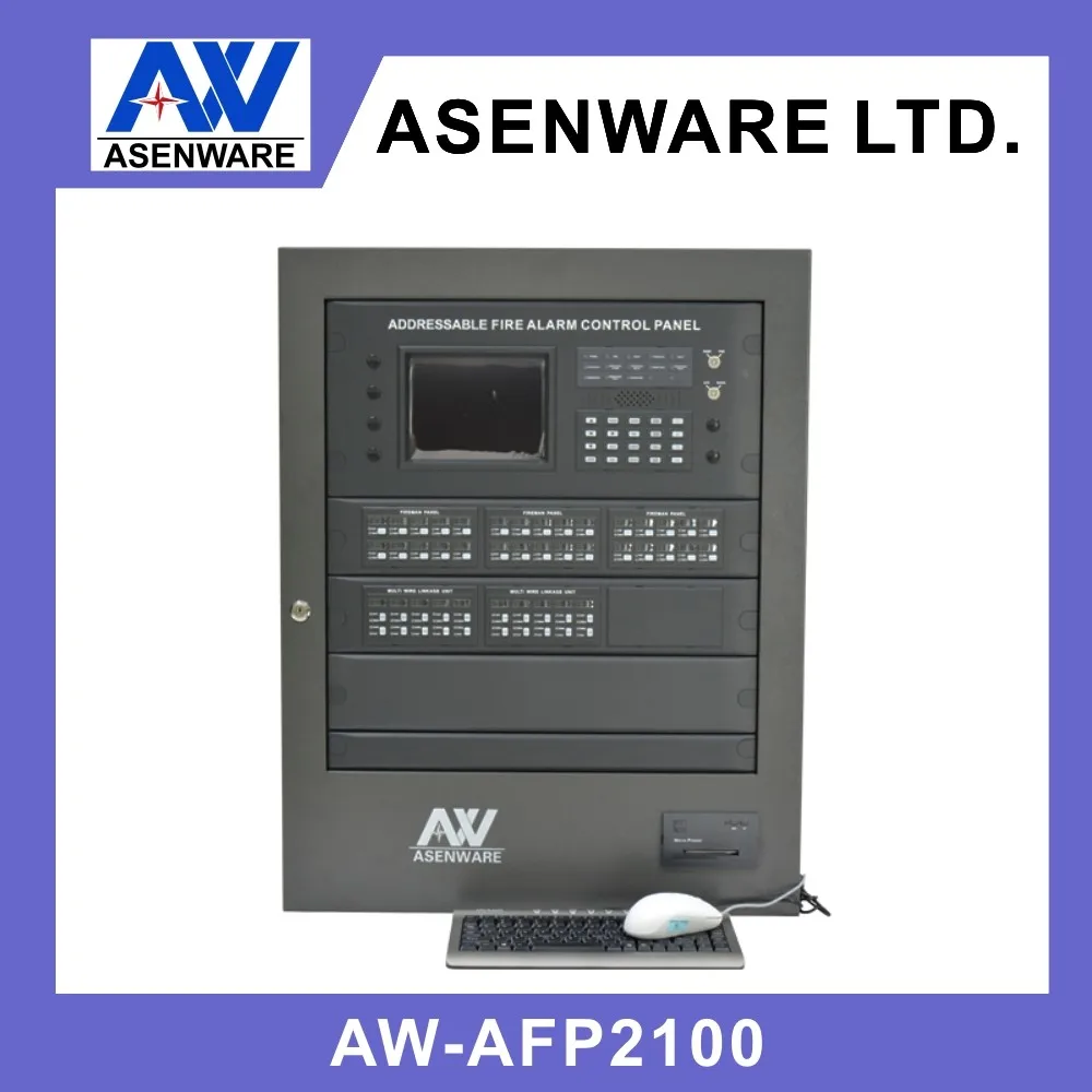 Asenware Addressable Fire Alarm Control Panel System