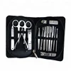 Travel Pedicure Set Nail Clippers Stainless Steel Manicure Kit Beauty Case Tool Gift Professional Grooming Trimming Manicure Bag