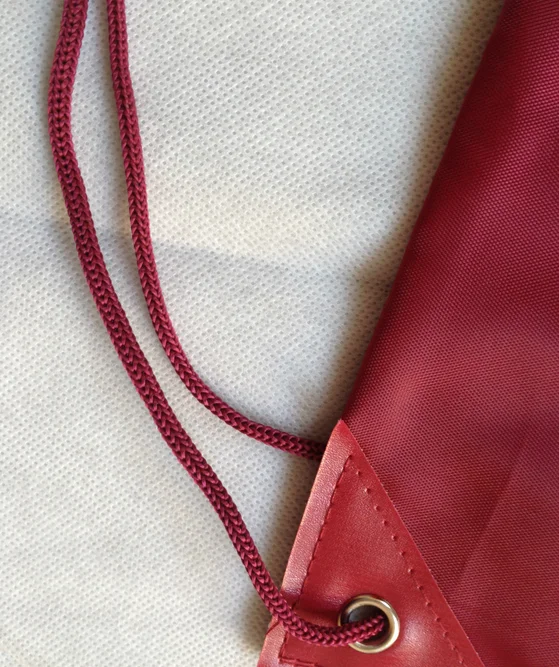Pull String Bag Drawstring Backpack Bag Customized Outdoor Bag,Rope Handle Customer's Logo
