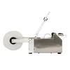 Manual label making machines for bottles, round bottle making labeling machine