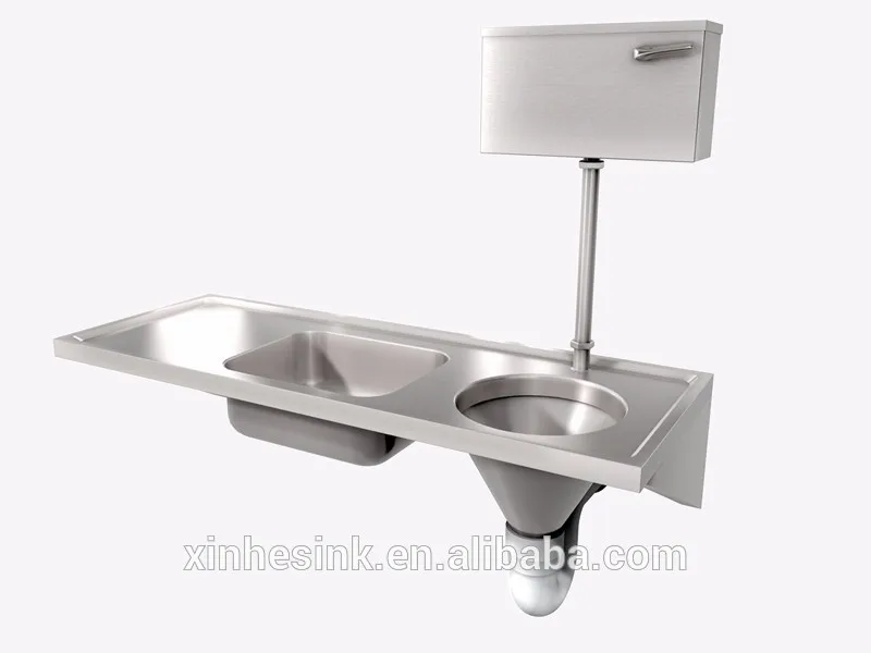 Customized Stainless Steel 304 Hospital Disposal Unit Used Sluice Slop