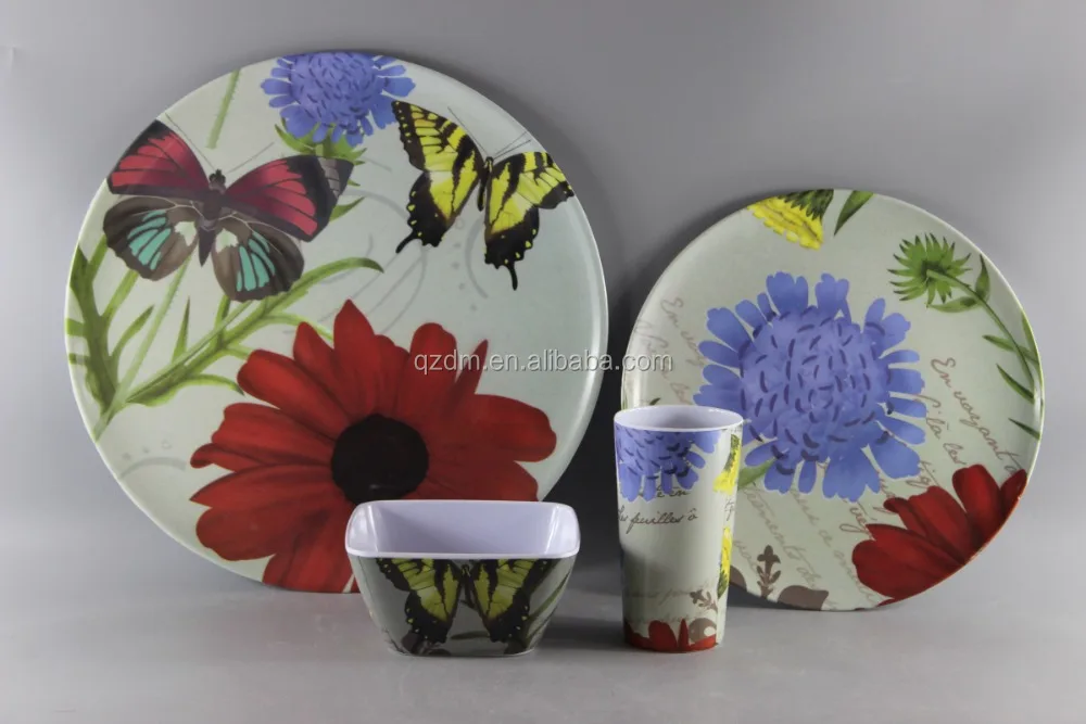 2016 Spring Series Design Melamine Table Set