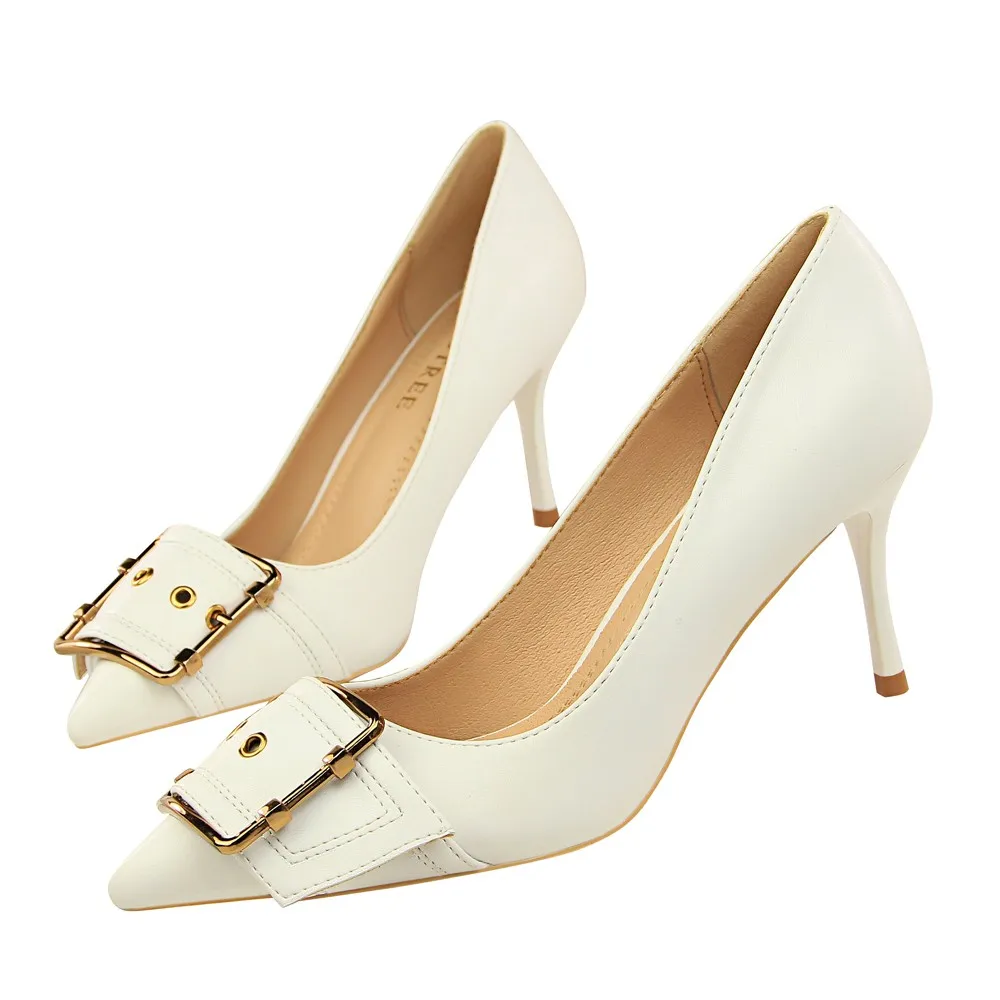 white pointed toe heel boots