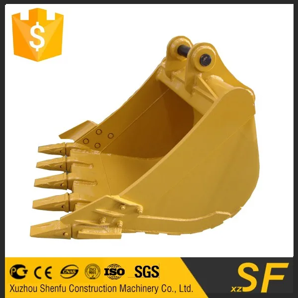 600mm Width Excavator Standard Bucket With Teeth /backhoe Spare Parts