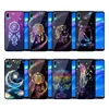 Leaves Wind chimes Tempered Glass Case for Huawei Y9 2019 Y9 2018 Y6 Enjoy 9S 9E 9 Anti-Scratch Fingerprint Drop Cover