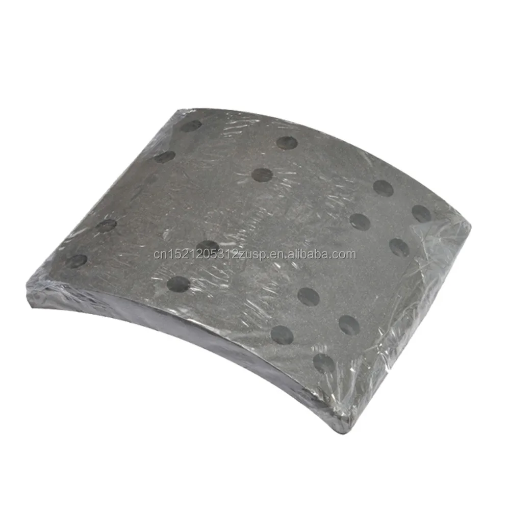Truck Brake Lining 4515 No Noise Low Dust Semi Metal Brake Shoe Lining