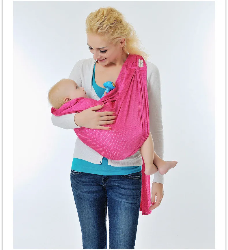 Ergonomic Baby Carrier Sling Breathable Infant Swing Ring Sling Newborn Summer Quick Dry Water
