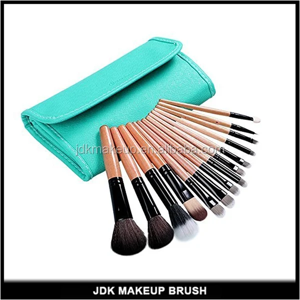 3pcs Fan Cosmetic Brush Set With Gift Package Bowknot Package Makeup ...