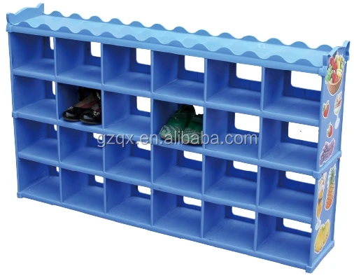 Durable Quality Shoe Storage Cabinet Plastic Shoe Rack For Kids Nursery Furniture Qx 205d Buy Shoe Storage Cabinet Plastic Shoe Rack For Kids Nursery Furniture Product On Alibaba Com