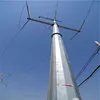 33kv 66kv transmission line steel pole tower angle steel tower