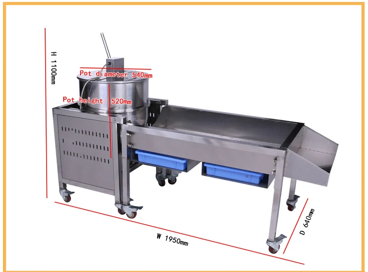 Commercial Kettle Corn Popcorn Popper Machine Buy Commercial Kettle