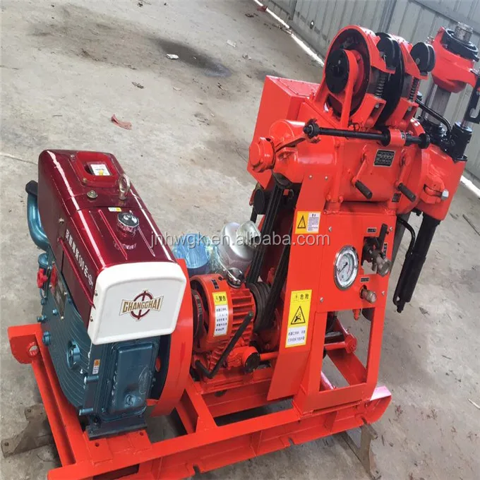 small portable full hydraulic water well drilling rig drilling rig/portable digging machines/borehole drilling machine
