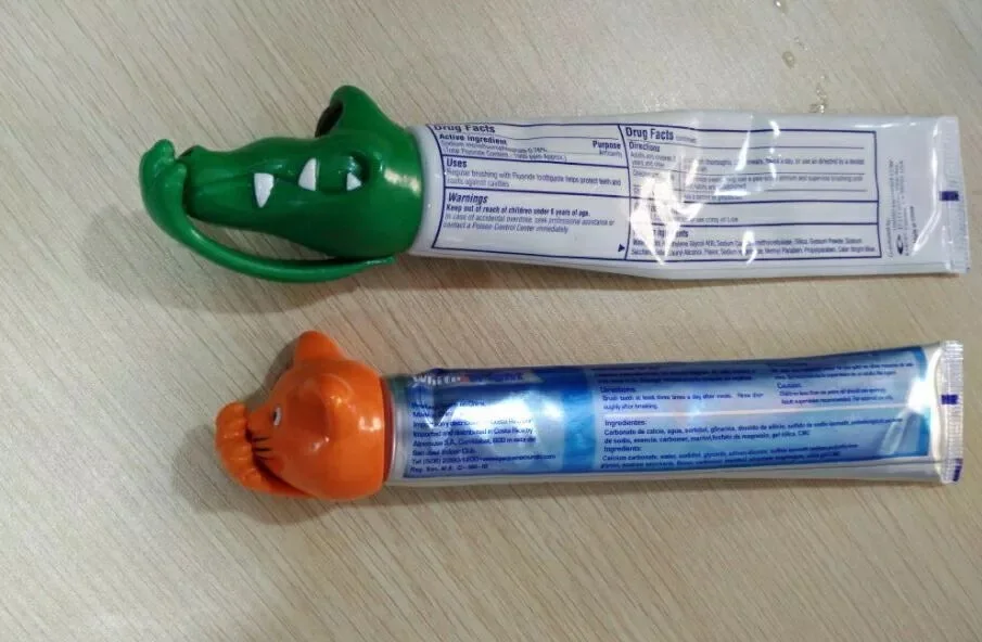 Creative Funny Carton Dog Head Toothpaste Caps Toothpaste Covers