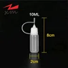 10ml Steel Needle tip PE E liquid Juice Dispensing Packing Bottle