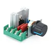 AC 2000W 220V SCR Voltage Regulator Dimming Dimmers Speed Controller Thermostat Electronic Voltage Regulator Module