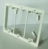 Triple gang anti-fire dry wall wall plate back box