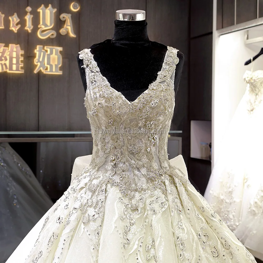 OEM Service Supply Type and Lace Decoration ladies wedding dressing in Turkey-7.jpg