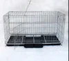 folded galvanized or pvc coated welded pet dog cage (factory)ISO14001