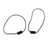 Custom plastic hang tag string lock garment seal tags