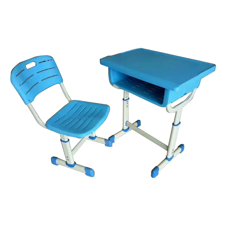 Adjustable Primary Student Chair Classroom Plastic Ergonomic Desk And ...