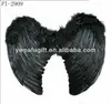 Large feather angle wings for party