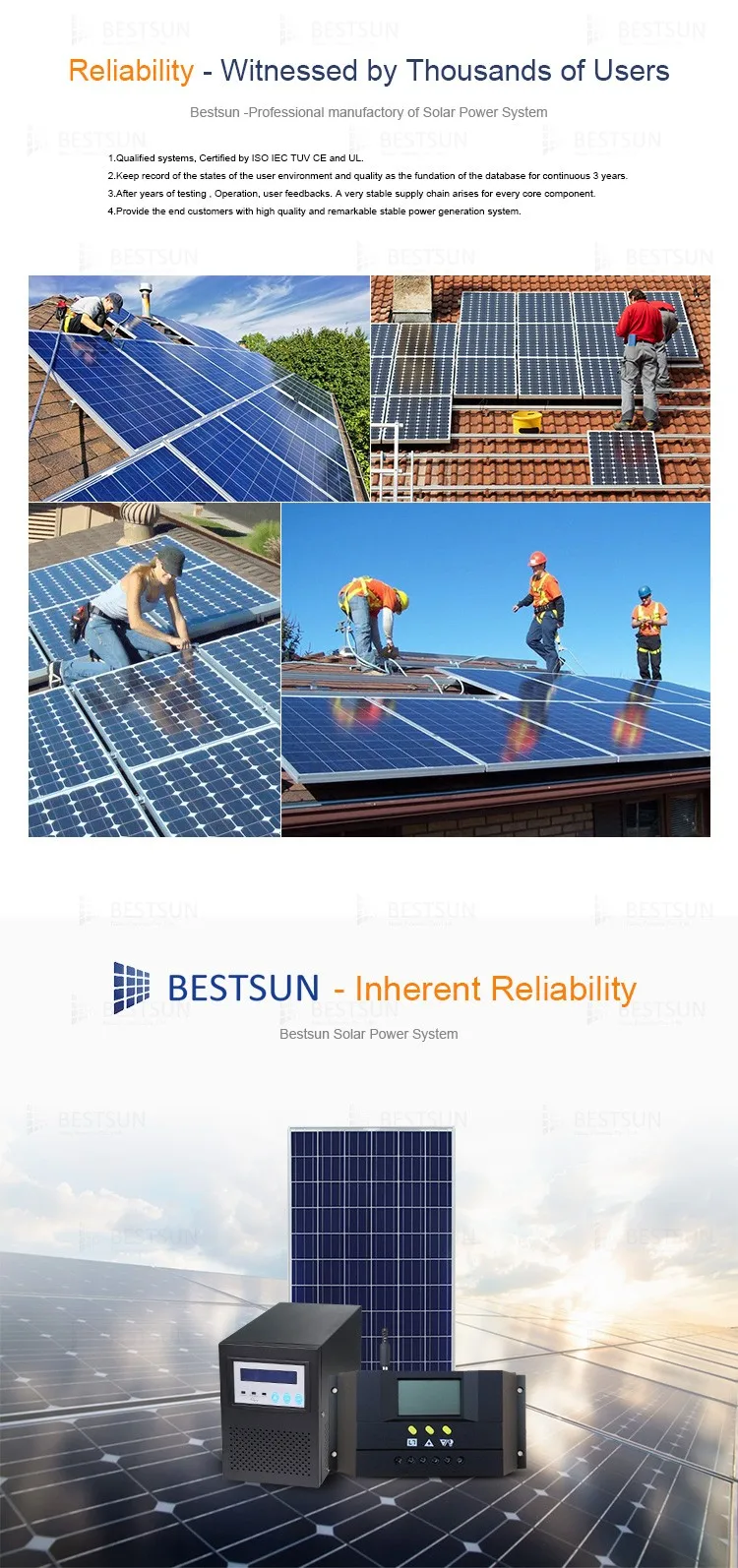 500w Sunpower Solar Panel For Portable Solar Energy Systems Battery