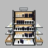 Display Design For Perfume Shop, Perfume Display Shelf, High-End Perfume