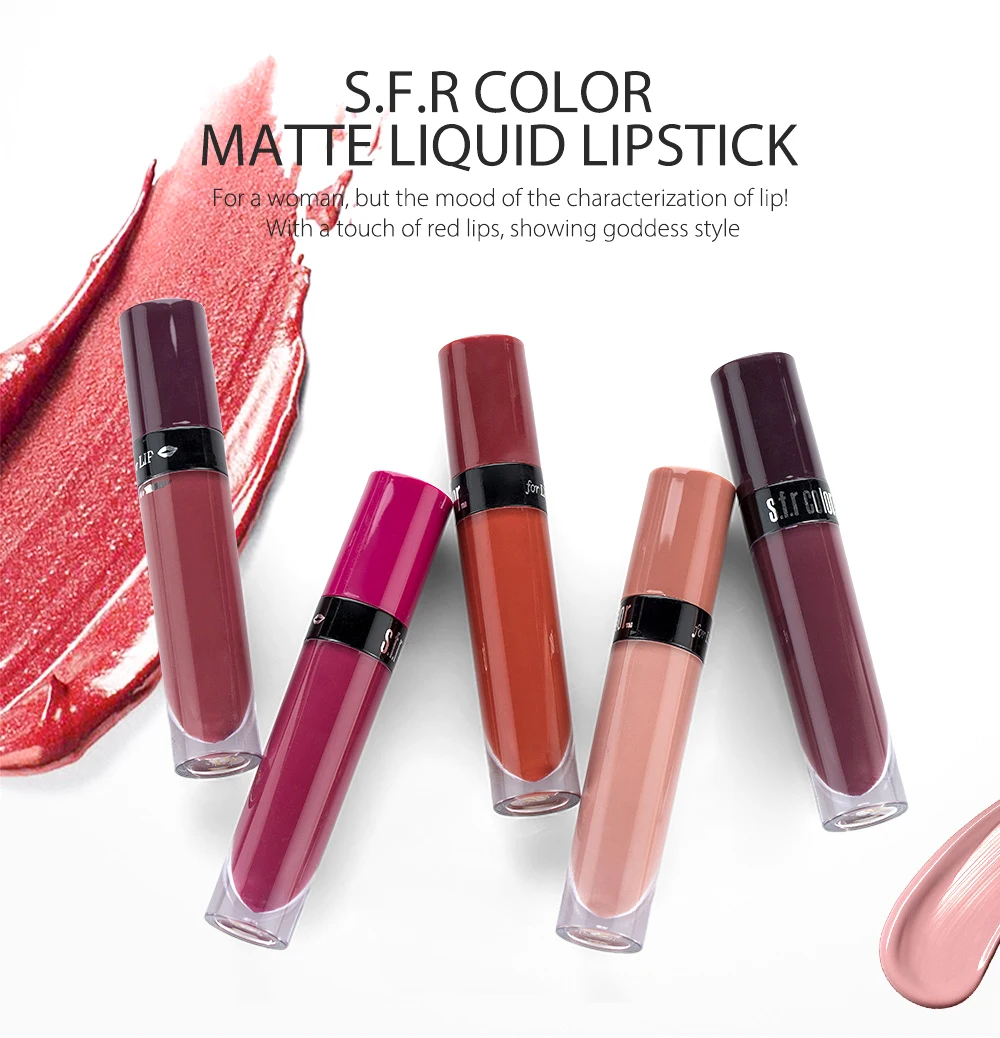 S F R Color Classical Color System Matte Liquid Lipstick Buy Liquid Lipstick S F R Color Classical Liquid Lipstick Color System Matte Liquid Lipstick Product On Alibaba Com