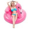 Custom Factory Inflatable Flamingo Tube Pool Float Fun Beach Swim Ring Party Toys Summer Pool Raft Lounge for Adults & Kids