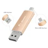 Most Popular OTG USB Flash Drive Enclosures 16gb 32gb USB 2.0 3.0 Good Look Colour Gold