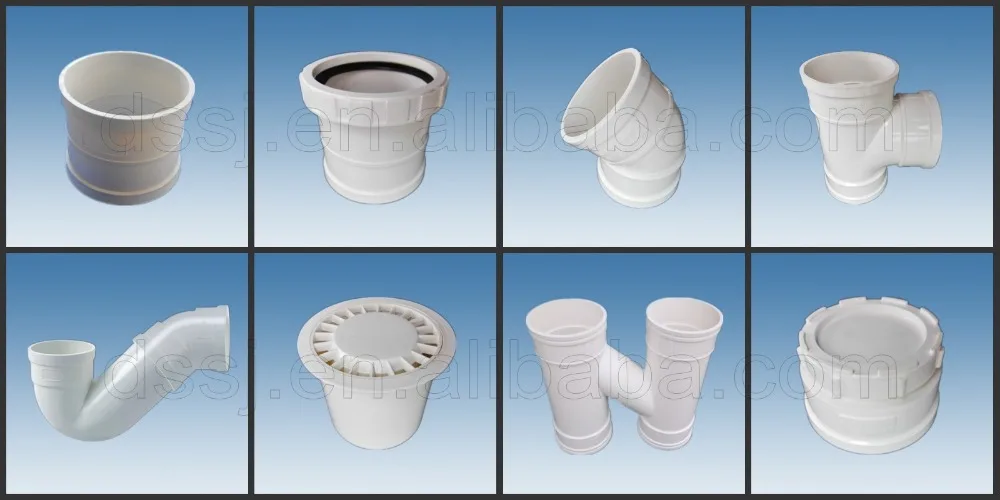 Drainage Pvc Pipe Fitting 90 Degree Elbow With Checking Hole/with Door