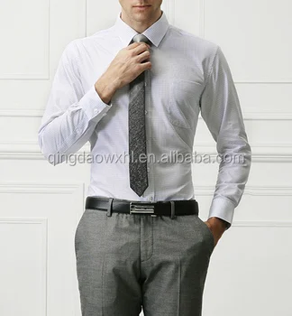 grey formal shirt combination