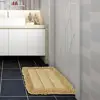 Hotel Home Bathroom Patchwork Washable Rug Pad Non Slip Sets