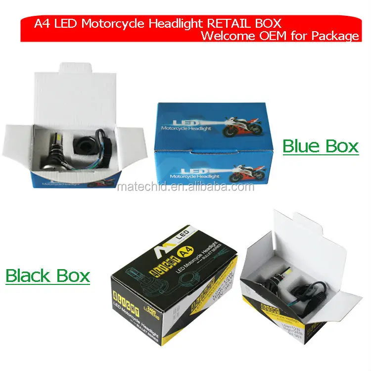 2015 NEWEST 2600LM 24W H4 H6 H7 LED Headlight Motorcycle