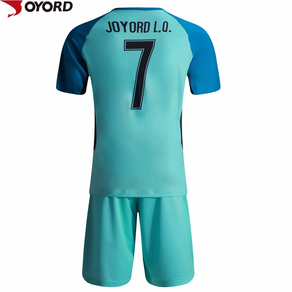 2017 Custom Sublimation Striped Team Soccer Jersey Mew Design Logo