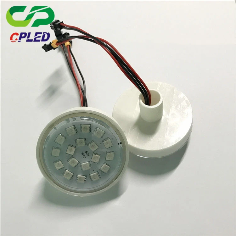 new shape cabochon rgb led pixel 60mm 18led amusement 24v led lights.jpg