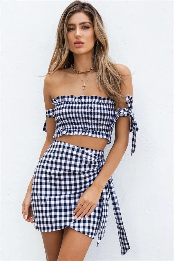 2 piece beach dress