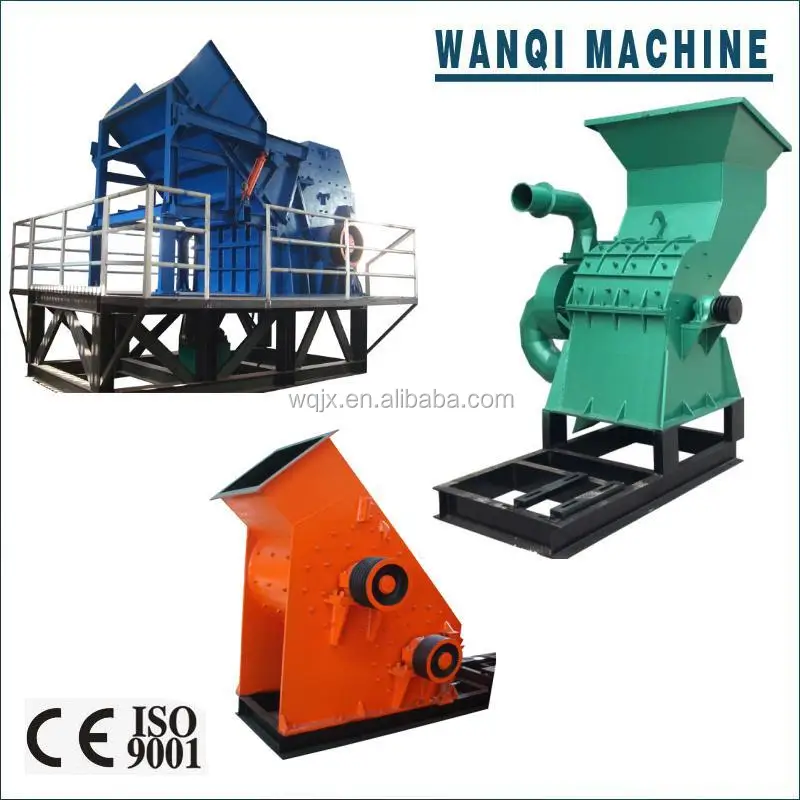 Scrap Metal Crusher Machine For Crushing Metal / Aluminum Steel Tin