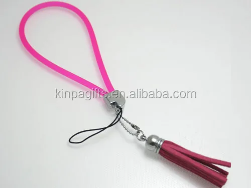 PVC camera straps with tassels