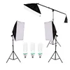 Photography Shooting Table Four Soft box Set Lightings Kit Photo The studio set photography table KIT
