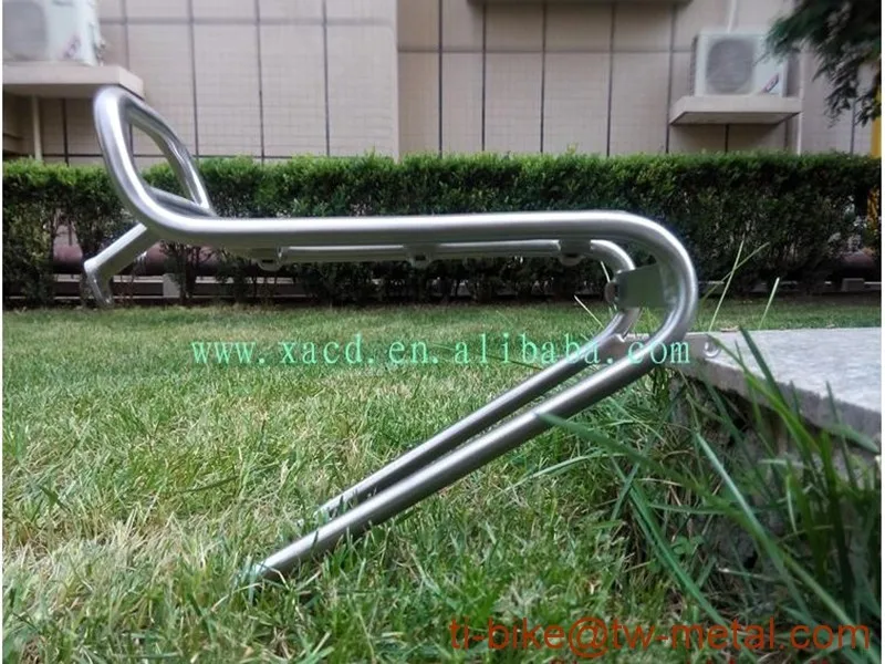 titanium front bike rack