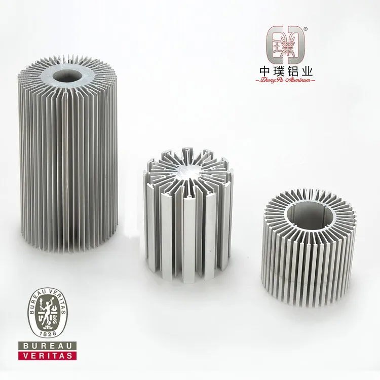 Custom Round Aluminum Round Heat Sink Extrusion Buy Aluminum Round