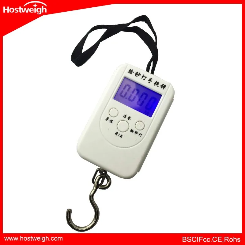 50kg Handle Electronic Fishing Scale Precision Spring Scale With