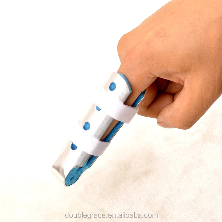 flexible aluminum medical roll finger splint with foam cushion