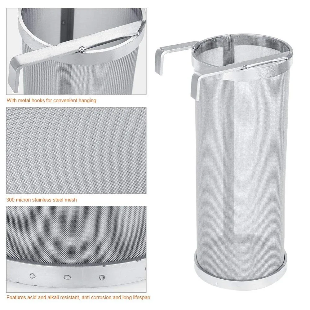 Stainless Steel Wire Mesh Beer Brewing Filter Basket