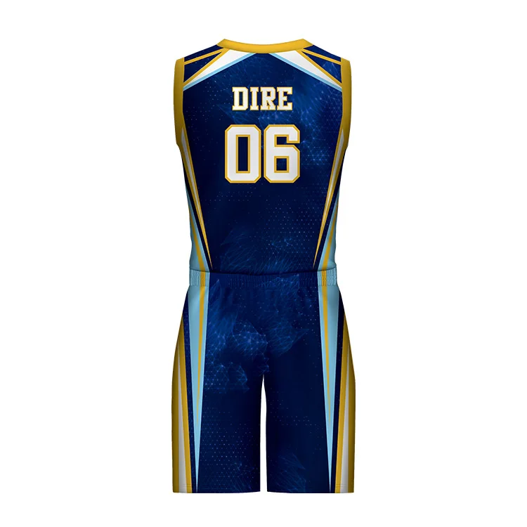 basketball jersey uniform design color blue
