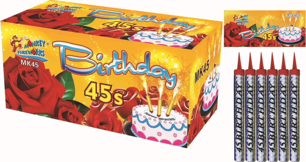 Indoor Firework Birthday Candle Party Birthday Candles Wholesales [mk45